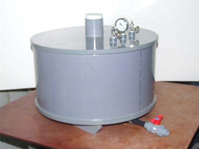 PVC Vacuum Desiccator 교반용